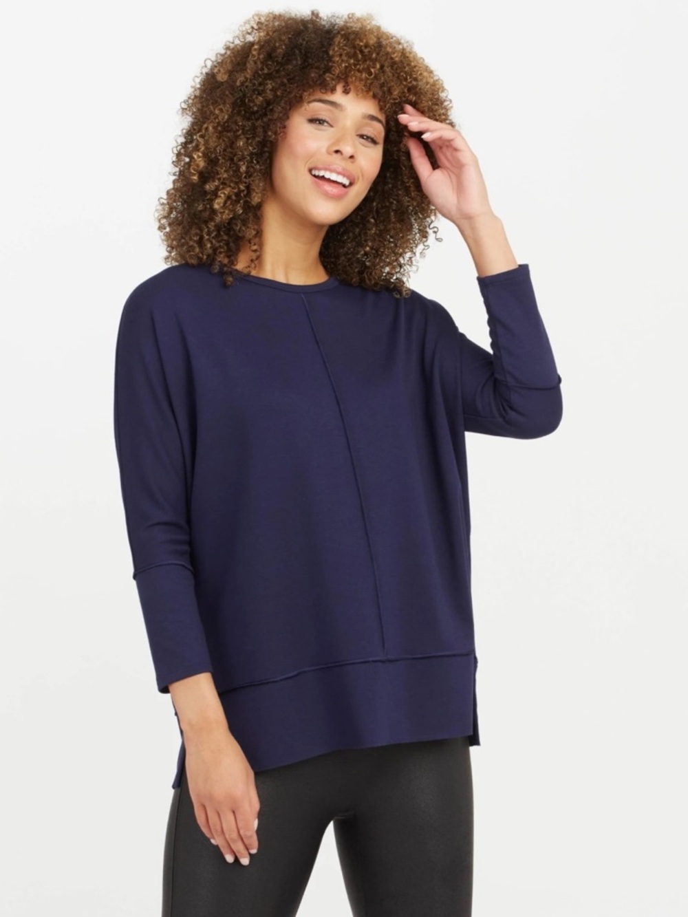 Spanx Perfect Length Dolman Sweatshirt Size Medium